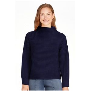 Time & Tru Navy Blue Sweater